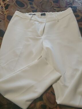 Talbots White Women's Tailored Dress Trousers